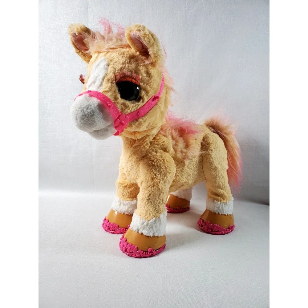 FurReal Friends Interactive Plush‎ Cinnamon My Stylin' Pony-See Video
